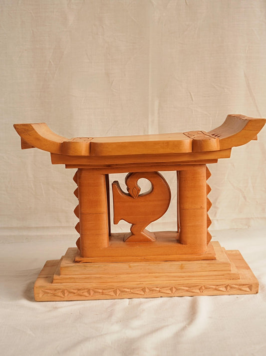 Ashanti Stool 019_Sankofa